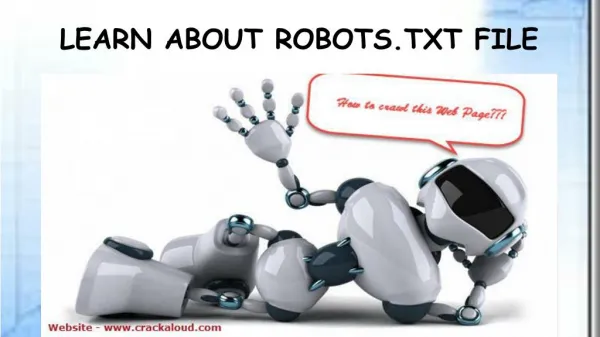The Easiest Tutorial To Learn About Robots.txt File