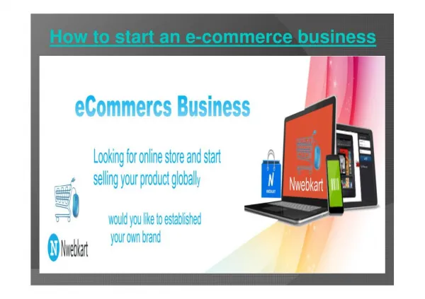 How to start an eCommerce business