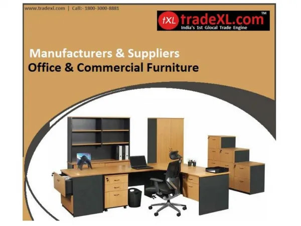 Office Furniture Manufacturers, Suppliers & Exporters India | TradeXL