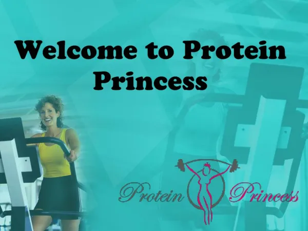 Welcome to Protein Princess