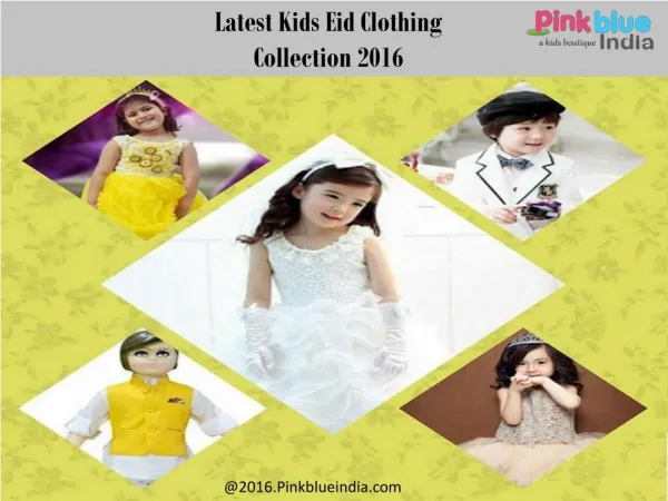Exclusive Eid Party Wear Children Dresses 2016