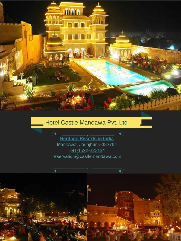 Hotel Castle Mandawa Pvt. Ltd