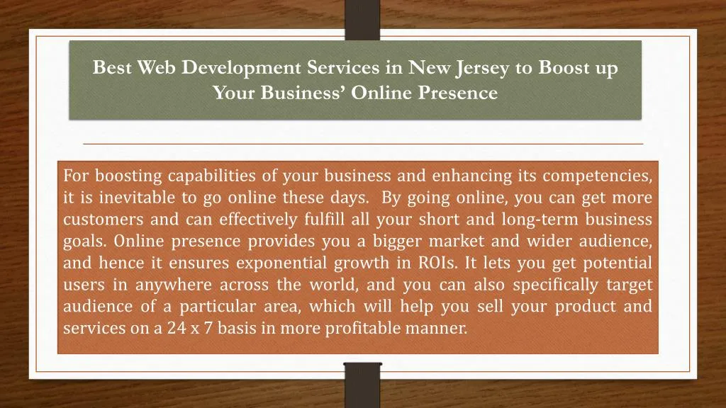 best web development services in new jersey to boost up your business online presence