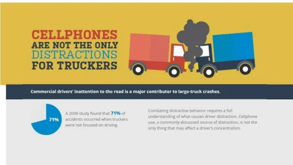 cellphones are not the only distractions for truckers