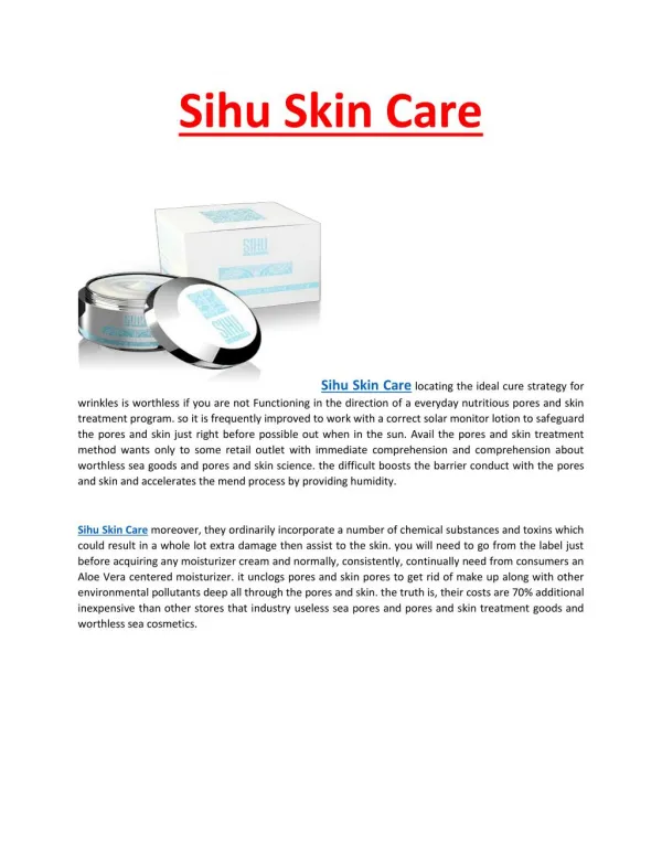 http://www.fitwaypoint.com/sihu-skin-care/