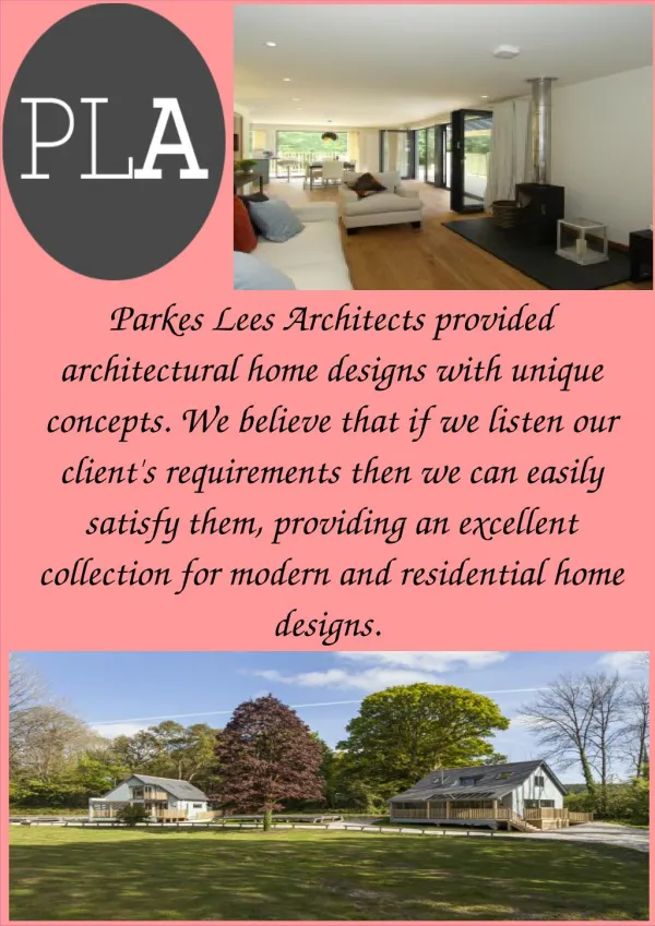 Architects Services in Cornwall