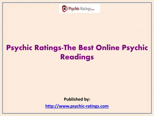 The Best Online Psychic Readings