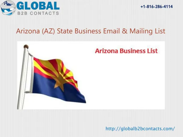 Arizona State Business Email & Mailing List