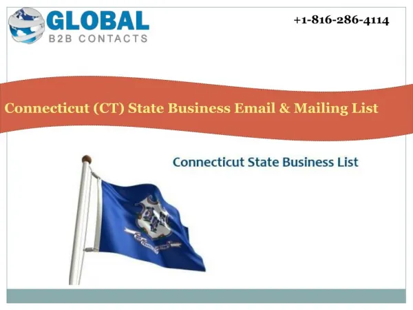 Connecticut State Business Email & Mailing List