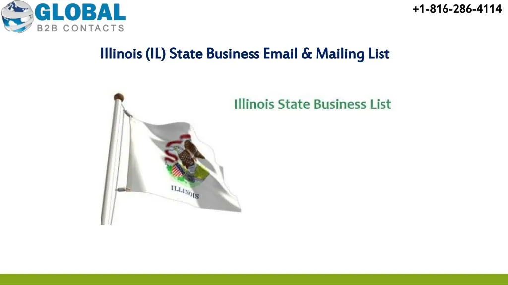 illinois il state business email mailing list