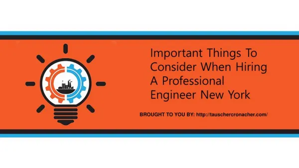 Important Things To Consider When Hiring A Professional Engineer New York