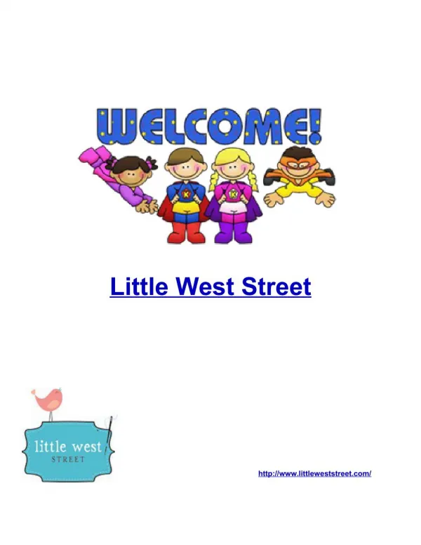 Baby quilt - Little West Street
