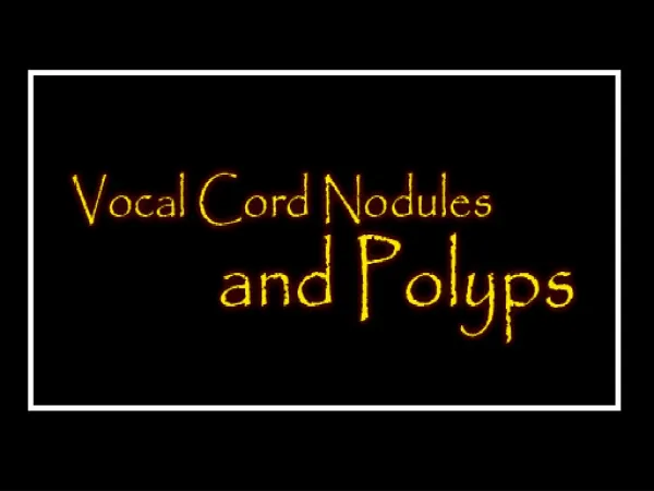 Polyps On Vocal Cord Treatment