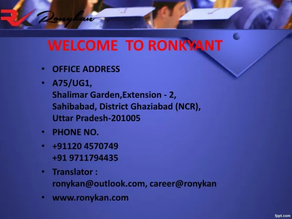 Translation Agency in Delhi | Low Cost Language translator in Gurgaon - Ronykan.com
