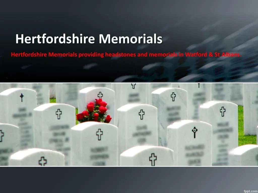 hertfordshire memorials