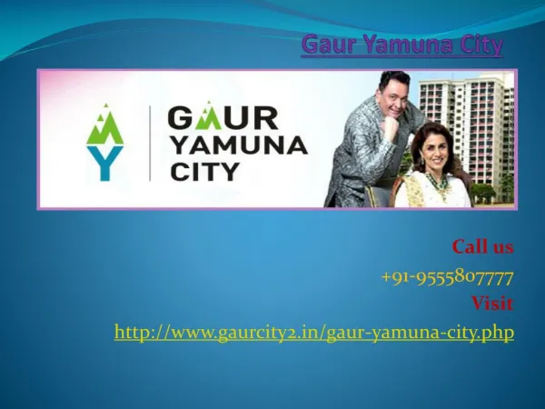 Lovely Accommodation Gaur Yamuna City