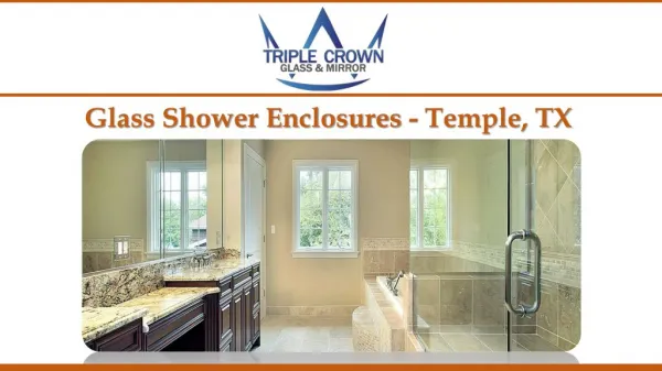 Glass Shower Enclosures - Temple, TX