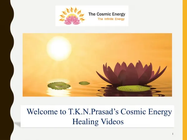 cosmic energy healing videos ppt