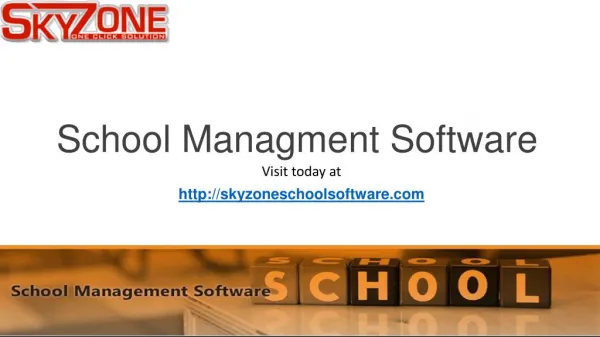 Top School Management Software-School ERP-Best School Software 2016