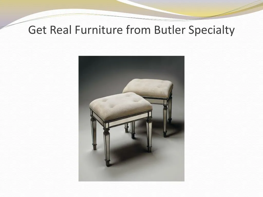 get real furniture from butler specialty