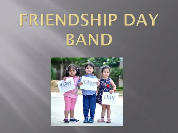 Share Friendship day band