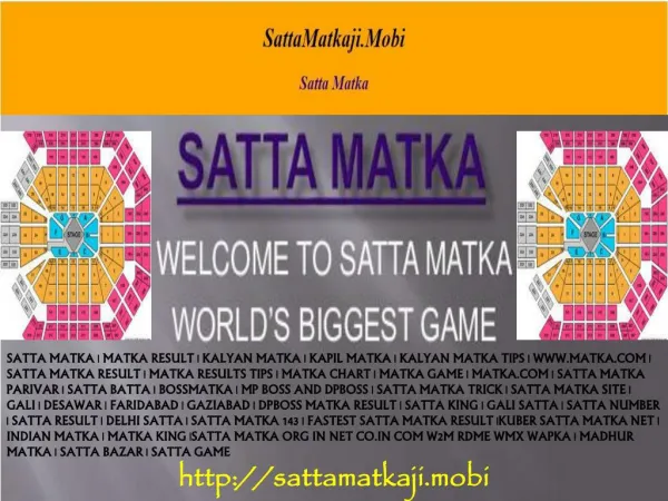SattaMatka Ji - Your Perfect Gaming Platform