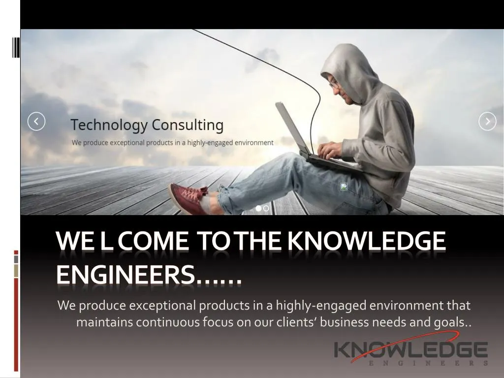 we l come to the knowledge engineers