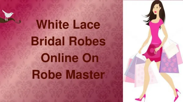 Buy Unique White Lace Bridal Robes Online