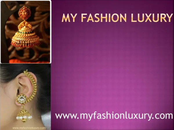 Myfashionluxury Stylish Jewelry For Ladies