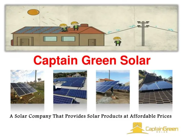 Captain Green Solar - Saving Electricity Bills