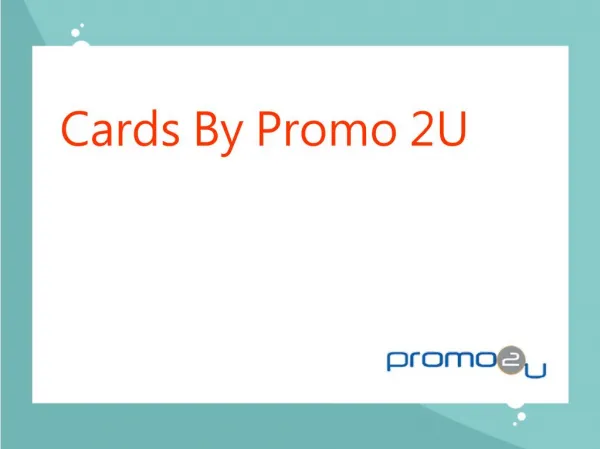 Cards by promo 2U