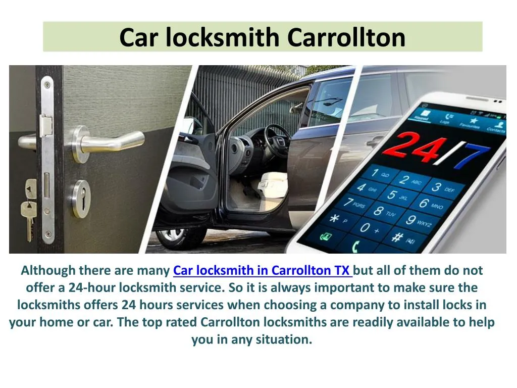 car locksmith carrollton