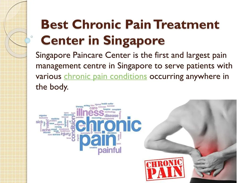 best chronic pain treatment center in singapore