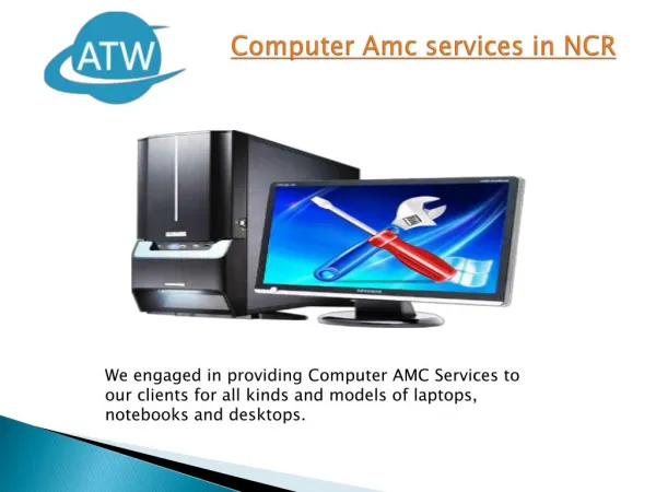 Computer Amc services in NCR