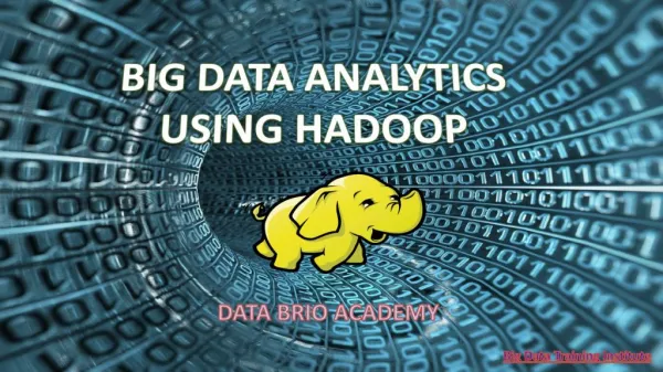 Learn Big Data Hadoop In Kolkata