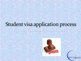 Student visa application process