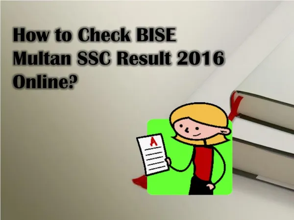 How to Check BISE Multan SSC Result 2016 Online