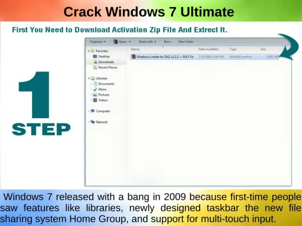 Crack Windows 7 Ultimate