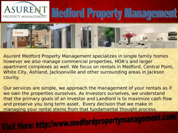 Medford Property Management