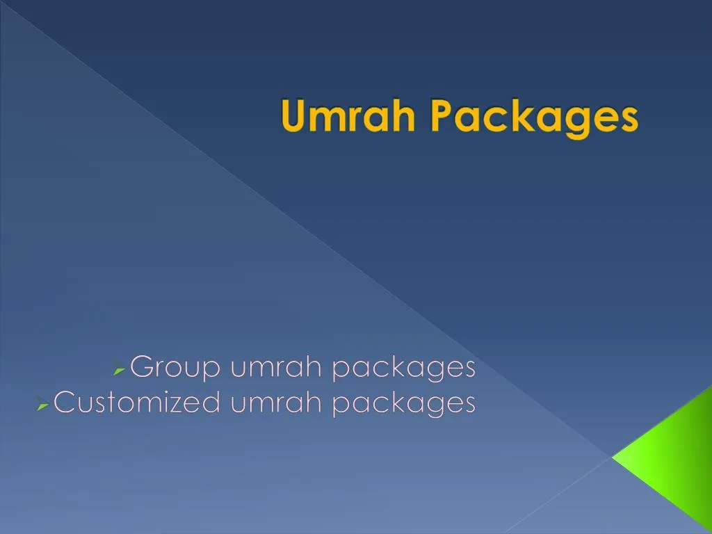 umrah packages