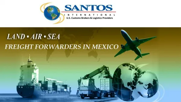 Freight Forwarders In Mexico