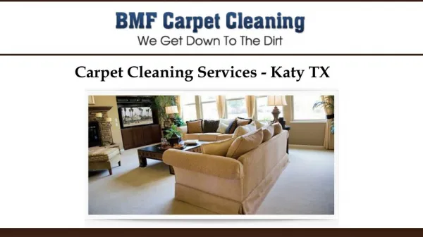 Carpet Cleaning Services - Katy TX
