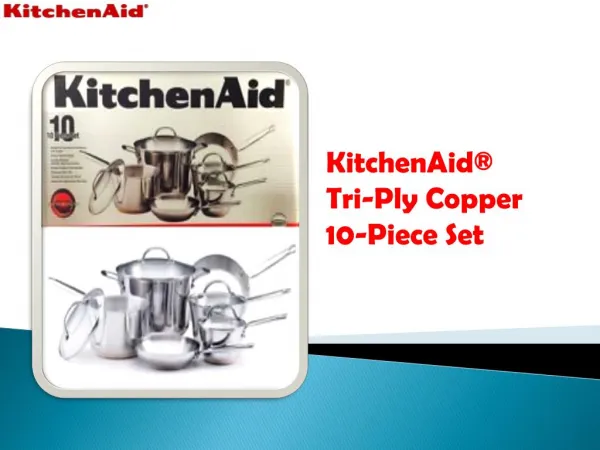 KitchenAid® Copper Cookware Thailand