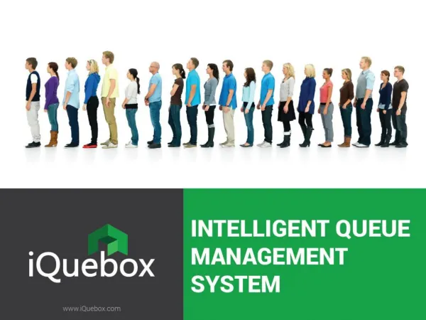 iQuebox - Electronic Queue Management System in Sri Lanka