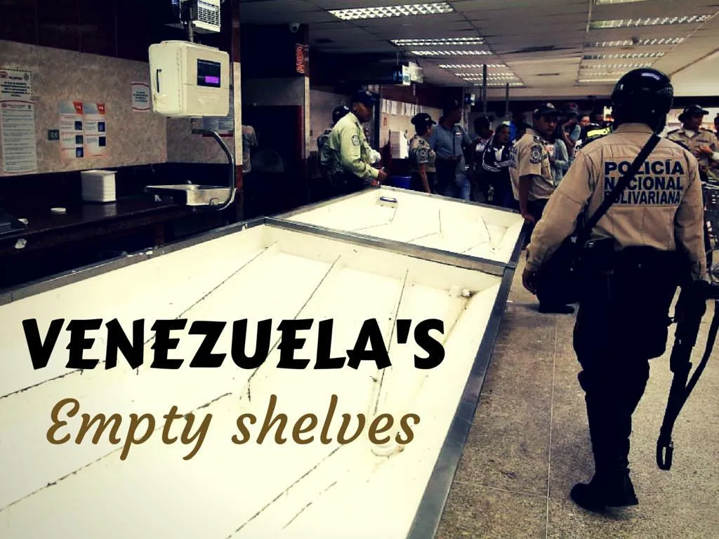 venezuela s void shelves