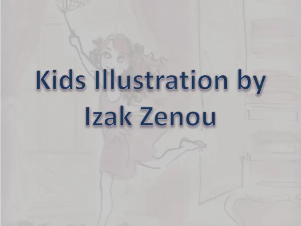 Kids Illustration by Izak Zenou