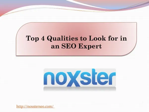 Top 4 Qualities to Look for in an SEO Expert