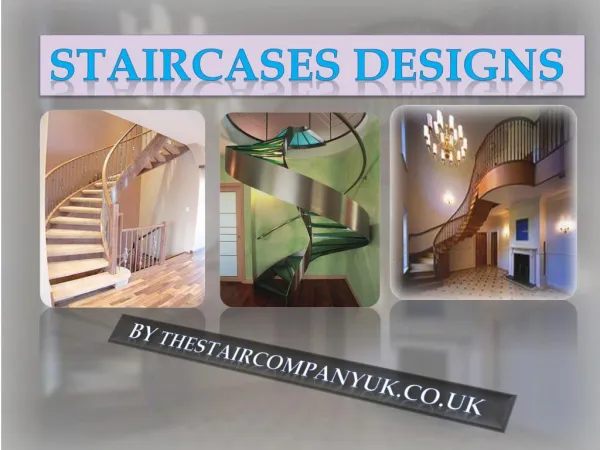 Designer Staircases Manufacturers UK By Thestaircompanyuk.co.uk