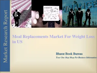 Meal Replacements Market For Weight Loss in US - slide 1