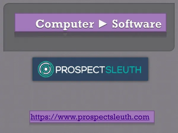 computer software